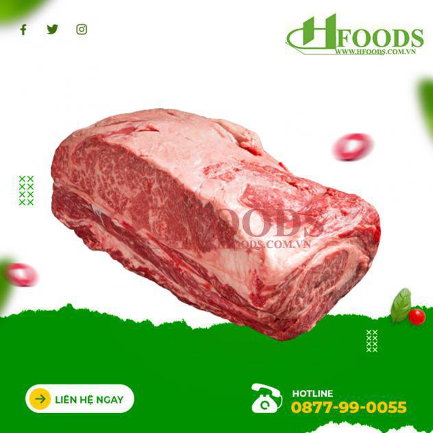 Cổ bò Mỹ Chuck Eye Roll (NK) 