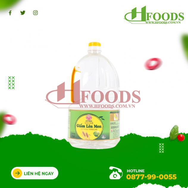 Giấm Đầu Bếp – Loại 1 lít 