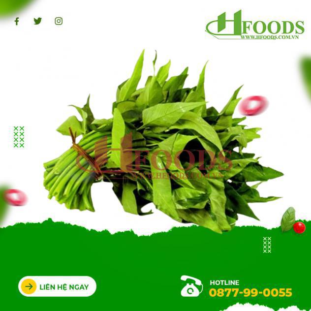 Rau muống hữu cơ 