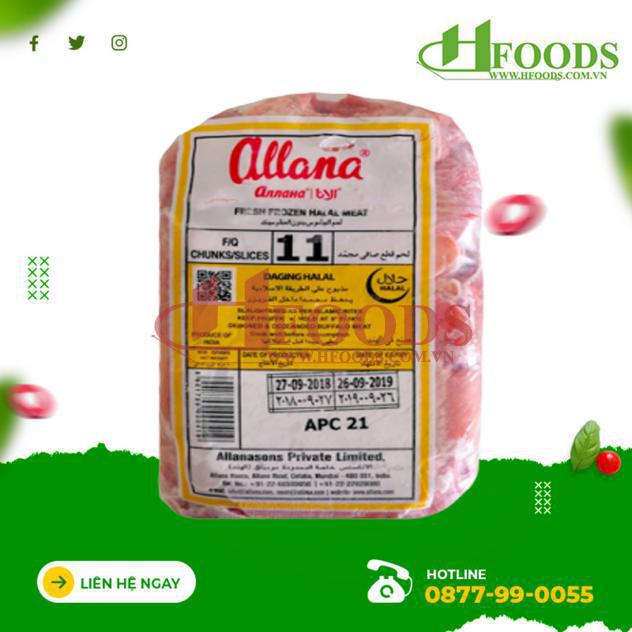 Thịt nạm Allana M11 