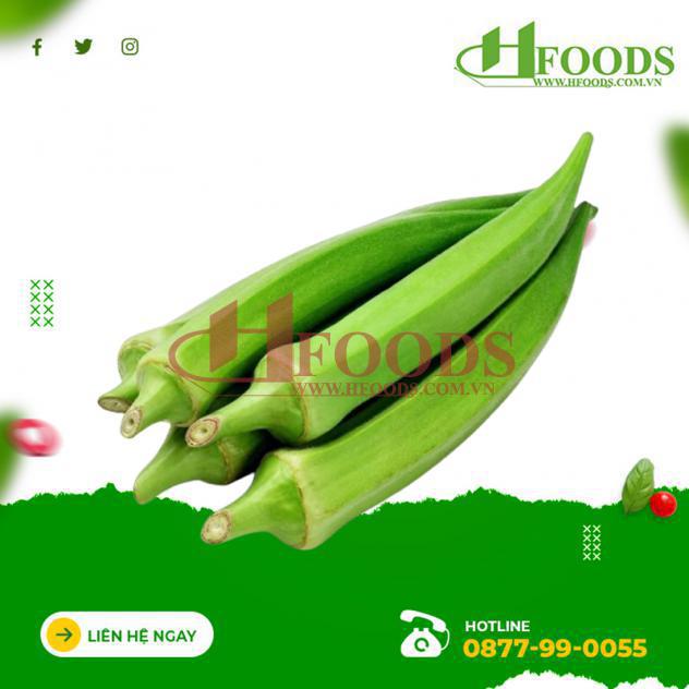 Đậu bắp hữu cơ 